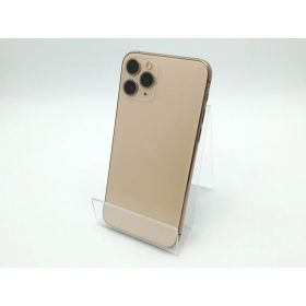 【中古】Apple SoftBank 【SIMロック解除済み】 iPhone 11 Pro 256GB ゴールド MWC92J/A【柏】保証期間1週間【ランクC】