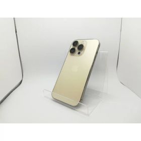 【中古】【赤ロム保証あり】Apple docomo 【SIMフリー】 iPhone 14 Pro 256GB ゴールド MQ173J/A【川崎駅前】保証期間1ヶ月【ランクC】
