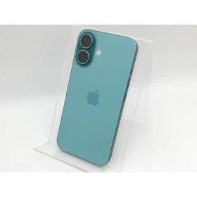 【中古】Apple 国内版 【SIMフリー】 iPhone 16 128GB ティール MYDV3J/A【中野】保証期間1ヶ月【ランクB】
