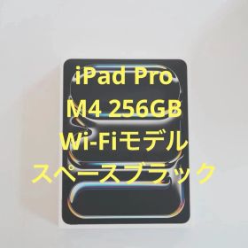iPad Pro M4 スペースブラック 13インチ 256GB Wi-Fi