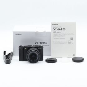 フジフイルム(富士フイルム)のFUJIFILM X-M5 レンズキット XF15-45mm ブラック(ミラーレス一眼)