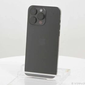 〔中古品〕 iPhone15 Pro Max 512GB ブラックチタニウム MU6U3J／A SIMフリー【198】