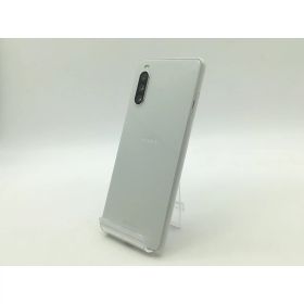 【中古】SONY au 【SIMロック解除済み】 Xperia 10 III ホワイト 6GB 128GB SOG04【OSU301】保証期間1ヶ月【ランクB】