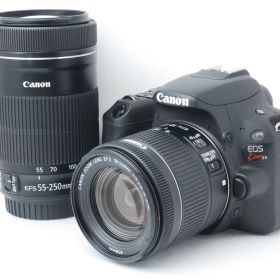 ★超軽量カメラ♪ショット数2126回☆キヤノン EOS Kiss X9 ダブルズームキット★