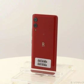 【中古】楽天 Rakuten Hand 5G 128GB クリムゾンレッド P780 楽天 SIMフリー 【251-ud】