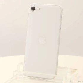 〔中古品〕 iPhone SE 第2世代 64GB ホワイト MHGQ3J／A SIMフリー【348】