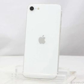 〔中古品〕 iPhone SE 第2世代 64GB ホワイト MHGQ3J／A SIMフリー【258】