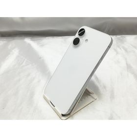 【中古】Apple 国内版 【SIMフリー】 iPhone 16 128GB ホワイト MYDR3J/A【ECセンター】保証期間１ヶ月【ランクB】