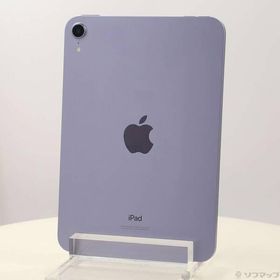 〔中古〕Apple(アップル) iPad mini 第6世代 64GB パープル 3J366J／A Wi-Fi〔349-ud〕