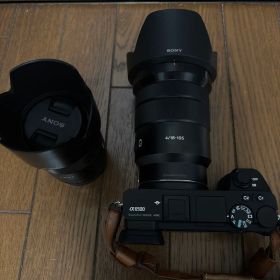 【美品】SONY α6500 ミラーレスカメラ 2本レンズ付き