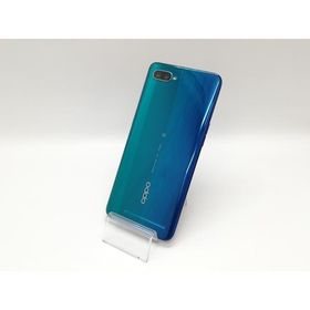 【中古】Oppo 楽天モバイル 【SIMフリー】 Reno A 6GB 128GB ブルー CPH1983【福岡天神】保証期間１ヶ月【ランクB】