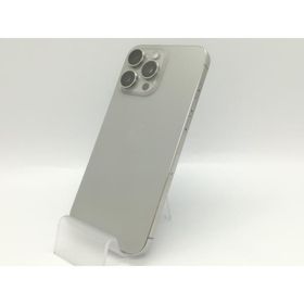 【中古】Apple 国内版 【SIMフリー】 iPhone 15 Pro Max 256GB ナチュラルチタニウム MU6R3J/A【福岡天神】保証期間１ヶ月【ランクB】