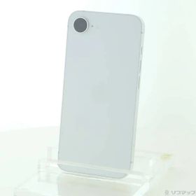 〔中古品〕 iPhone16e 128GB ホワイト MD1R4J／A SIMフリー【198】