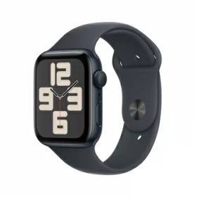 【未使用】Apple Apple Watch SE2 44mm GPS ミッドナイトアルミニウムケース/ミッドナイトスポーツバンド (M/L) MXEK3J/A【ECセンター】保証期間3ヶ月