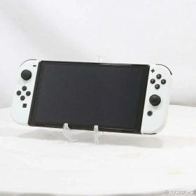 【中古】Nintendo(任天堂) Nintendo Switch 有機ELモデル Joy-Con(L)／(R) ホワイト 【269-ud】