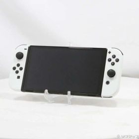 【中古】Nintendo(任天堂) Nintendo Switch 有機ELモデル Joy-Con(L)／(R) ホワイト 【269-ud】