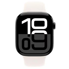 Apple Apple Watch Series10 46mm GPS+Cellularモデル MX133J/A+MXM93FE/A A3003【ジェットブラックアルミニウムケース/ライトブラッシュスポーツバンド】 [未使用] 【当社6ヶ月保証】 イオシス