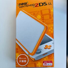 【ラスト1点】Newニンテンドー2DS LL ホワイト×オレンジ