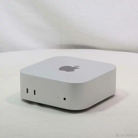 【中古】Apple(アップル) Mac mini Late-2024 MU9D3J／A Apple M4 10コアCPU_10コアGPU 16GB SSD256GB シルバー 〔15.7 Sequoia〕 【262-ud】