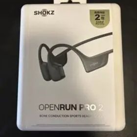 SHOKZ OPENRUN PRO 2 骨伝導イヤホン ブラック