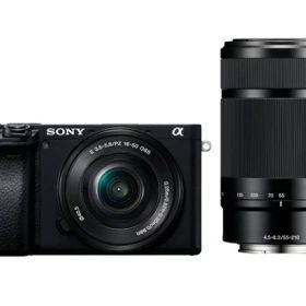 【箱破損 または 箱汚れ品】SONY α6400 ILCE-6400Y ダブルズームレンズキット (ブラック)