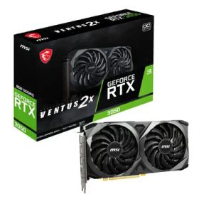 【中古】 MSI GeForce RTX 3050 VENTUS 2X 8G OC グラフィックスボード VD7986