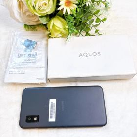未使用美品 SIMフリー AQUOS Wish2 64GB ブラック箱説明書付