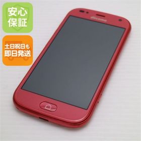 フジツウ(富士通)の新品同様 F-42A らくらくスマートフォン ピンク M222(スマートフォン本体)
