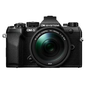 Olympus(オリンパス) OM SYSTEM OM-5 Mark II 14-150mm II レンズキット OM5MK2L14150KBLK ブラック
