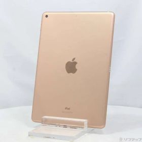 〔中古品〕 iPad 第7世代 32GB ゴールド MW762J／A Wi-Fi【276】