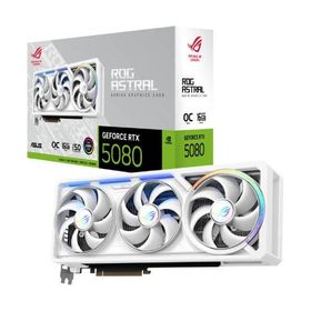 ROG Astral GeForce RTX 5080 16GB GDDR7 WHITE OC Edition ROG-ASTRAL-RTX5080-O16G-WHITE