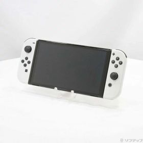 【中古】Nintendo(任天堂) Nintendo Switch 有機ELモデル Joy-Con(L)／(R) ホワイト 【371-ud】