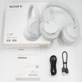 [中古] ソニー ワイヤレスノイズキャンセリングヘッドホン WH-CH720N wh-ch720n-w[可(C)]