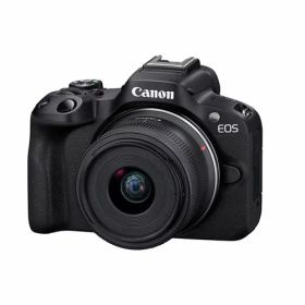 【送料無料・新品・在庫あり】Canon キャノン ミラーレス一眼カメラ EOS R50 RF-S18-45 IS STM レンズキット [ブラック]