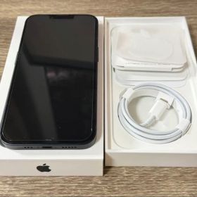 Apple iPhone 13 ブラック 本体 充電ケーブル付き