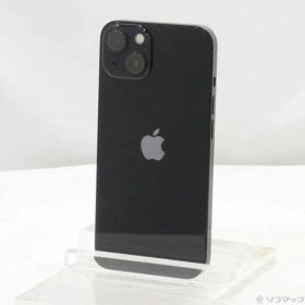 〔中古品〕 iPhone13 128GB ミッドナイト MLNC3J／A SIMフリー【349】