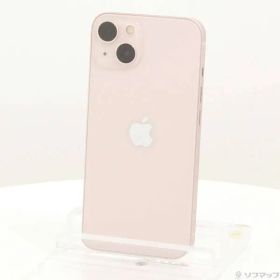 〔中古品〕 iPhone13 128GB ピンク MLNE3J／A SIMフリー【297】