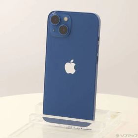 〔中古品〕 iPhone13 256GB ブルー MLNM3J／A SIMフリー【258】