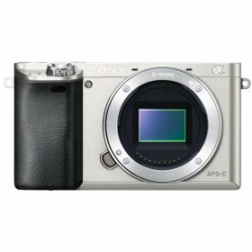 【中古】【非常に良い】SONY ミラーレス一眼 α6000 ボディ シルバー ILCE-6000 S