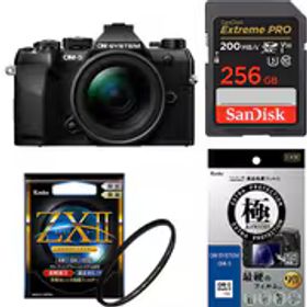 【安心セット 256GB】 [OM SYSTEM OM-5 Mark II 12-45mm F4.0 PRO レンズキット + メモリー + フィルターセット]