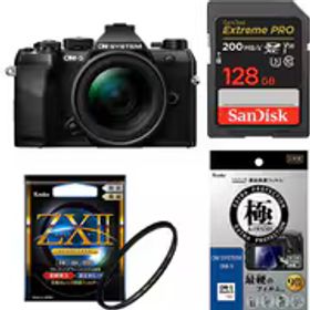 【安心セット 128GB】 [OM SYSTEM OM-5 Mark II 12-45mm F4.0 PRO レンズキット + メモリー + フィルターセット]