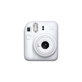 「訳あり品-外装箱傷あり」新品 インスタントカメラ instax mini 12 チェキ [クレイホワイト]