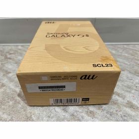 GALAXY S5 SCL23 Shimmery WHITE au (スマートフォン本体)