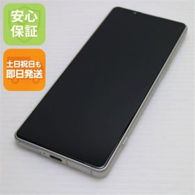 エクスペリア(Xperia)の新品同様 Xperia 5 IV SO-54C ホワイト M222(スマートフォン本体)