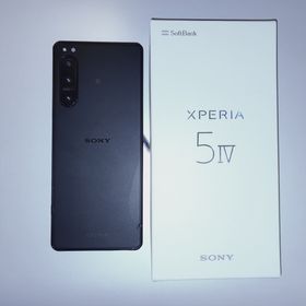 エクスペリア(Xperia)のSONY Xperia 5 Ⅳ A204SO ブラック(スマートフォン本体)