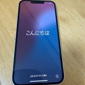 iPhone13 128GB SIMフリー 美品 白 スターライト 人気色！