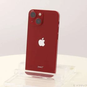 〔中古品〕 iPhone13 mini 128GB プロダクトレッド MLJG3J／A SIMフリー【276】