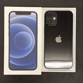 【動作確認済】iPhone 12 mini 64GB ブラック Black A2398 MGA03J/A SIMロック解除済み ネットワーク利用制限◯ スマホ スマートフォン 携帯 携帯電話 アイフォン iPhone12mini