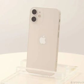 〔中古品〕 iPhone12 mini 128GB ホワイト MGDM3J／A SIMフリー【247】
