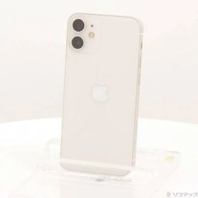 〔中古品〕 iPhone12 mini 128GB ホワイト MGDM3J／A SIMフリー【262】